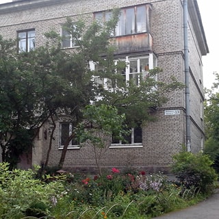 Однокомнатная квартира 40 кв.м в Пушкине на Московской улице (Пушкинский, МО город Пушкин) продается. Фасад дома
