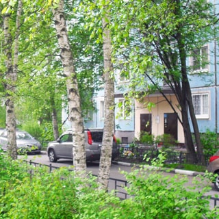 Трехкомнатная квартира 57 кв.м в Учебном переулке (Выборгский, МО-16, Парнас) продается. Фасад дома